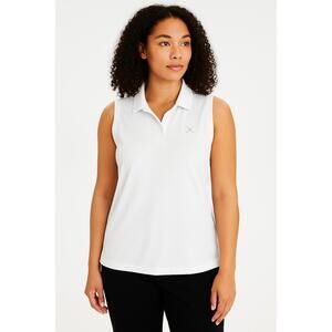 American Eagle White Collared Button Placket Womens 4180024976 Shirt Extra Large